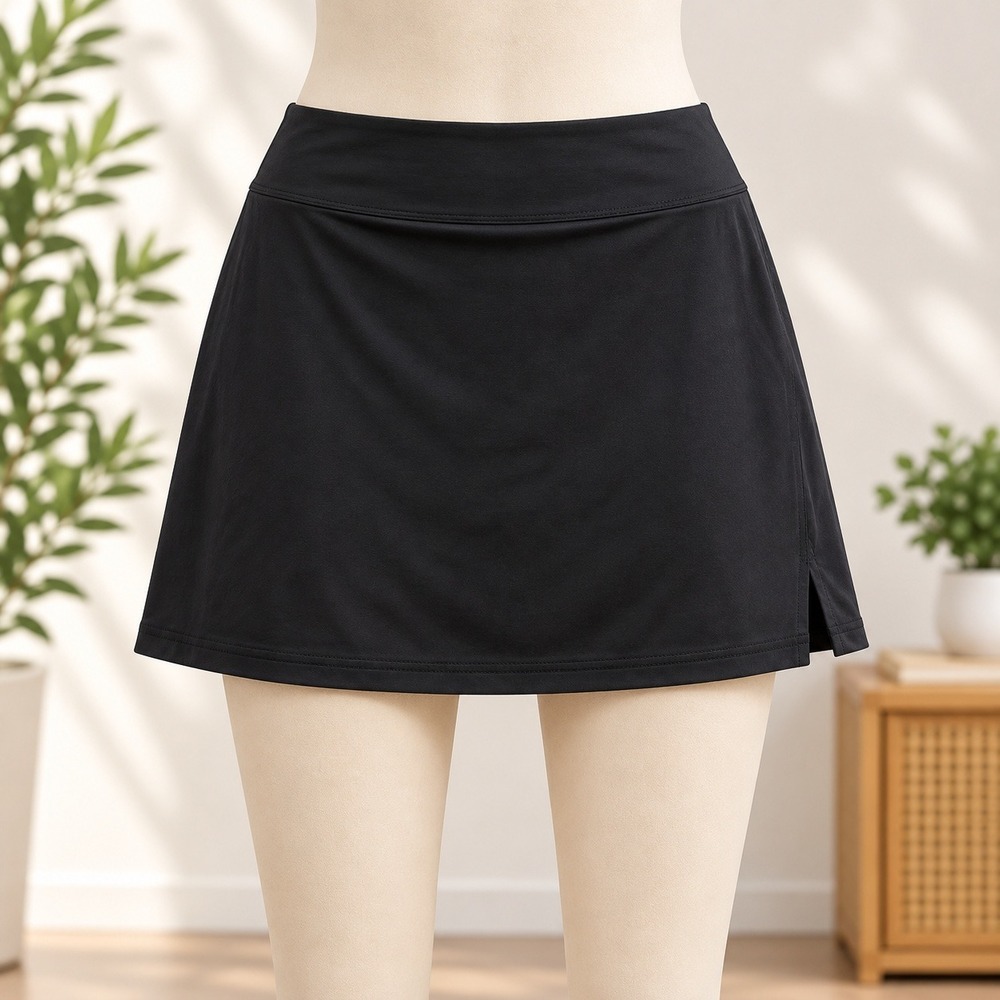 NWT Tranquility by Colorado Clothing Skort Women Small Black Athletic Activewear
